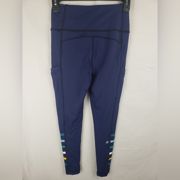 T by Talbot's Navy Athletic Leggings Sz P - Picture 5 of 9